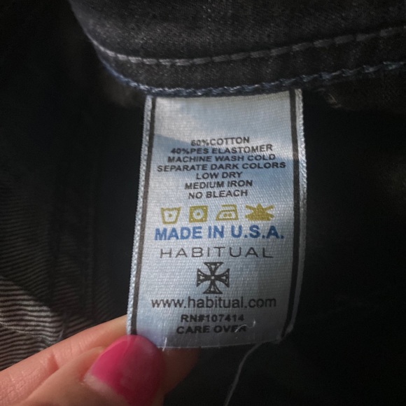 Habitual slightly flared jeans in Eventide - Picture 5 of 7